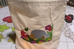 Lichtsack mit Igel herbstlich Preis 22,00 €