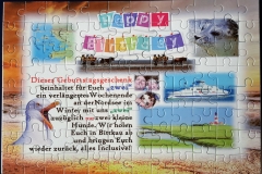 Puzzle 96 Teile, bedruckt