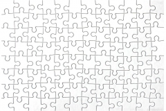 Puzzle 96 Teile, Rohling